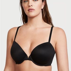 Victoria’s Secret LOVE CLOUD Smooth Lightly Lined Demi Bra - Black 36C